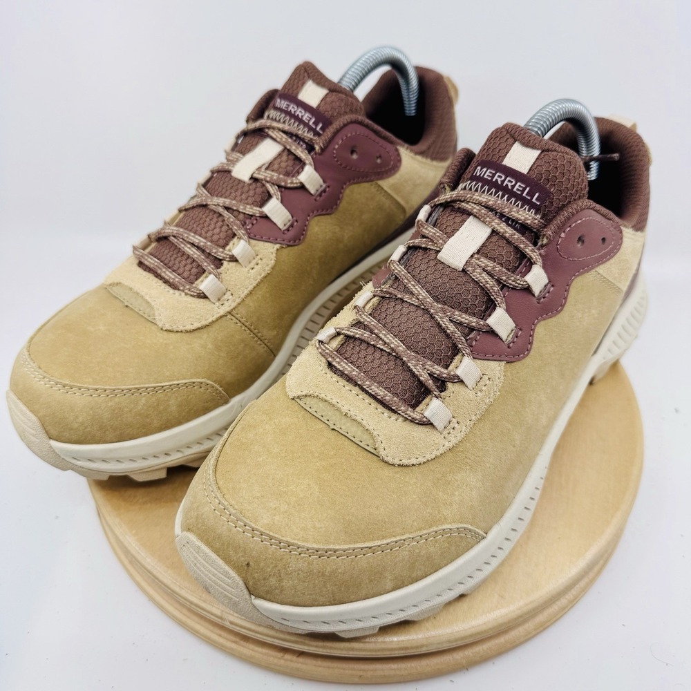 Merrell Speed Strike 2 LTR Hiking Shoes Womens 9 Tan Leather Trail Sample - Picture 3 of 9